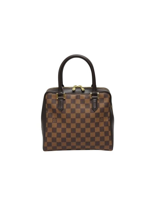 Louis Vuitton Handbags - Louis Vuitton Handbag Brera Damier Ebene Gold Brown